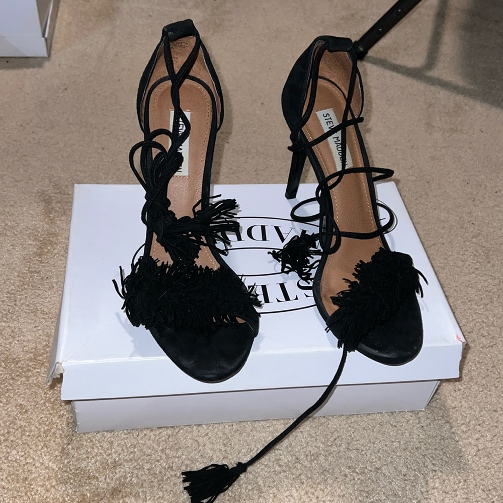 Black heels